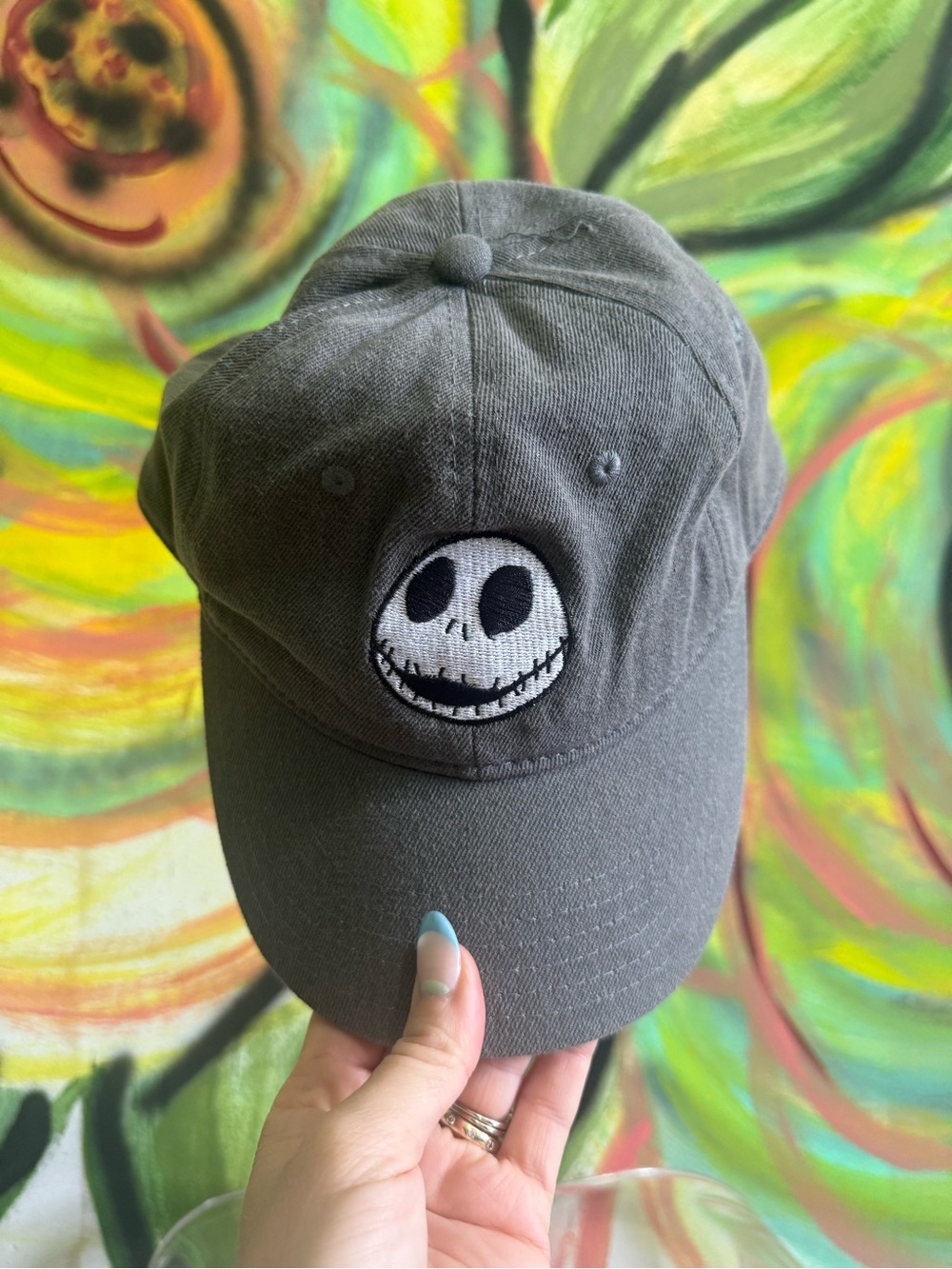 Jack Skellington Dad Hat